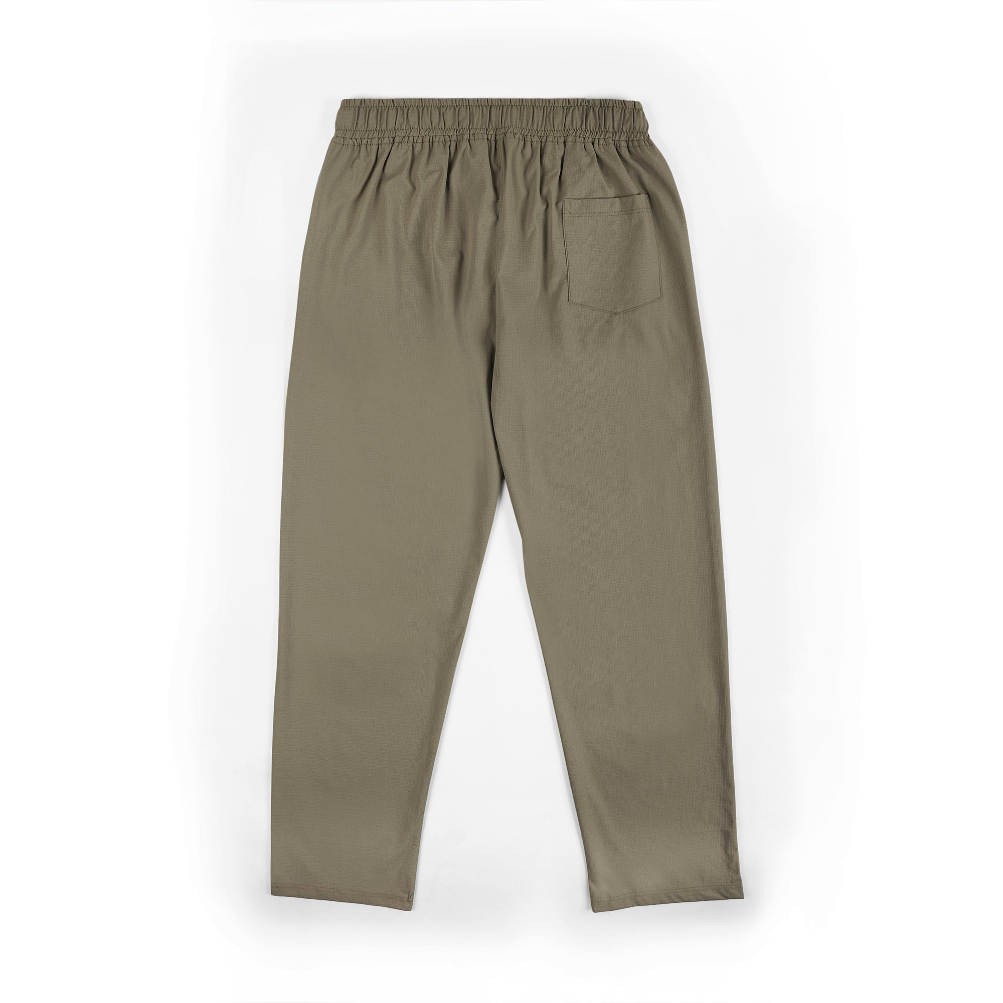 Men’s Relaxed Fit Cotton Drawstring Pants (Grey)