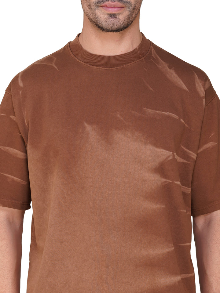 Oversized Tie-Dye Cotton T-Shirt – Desert Series