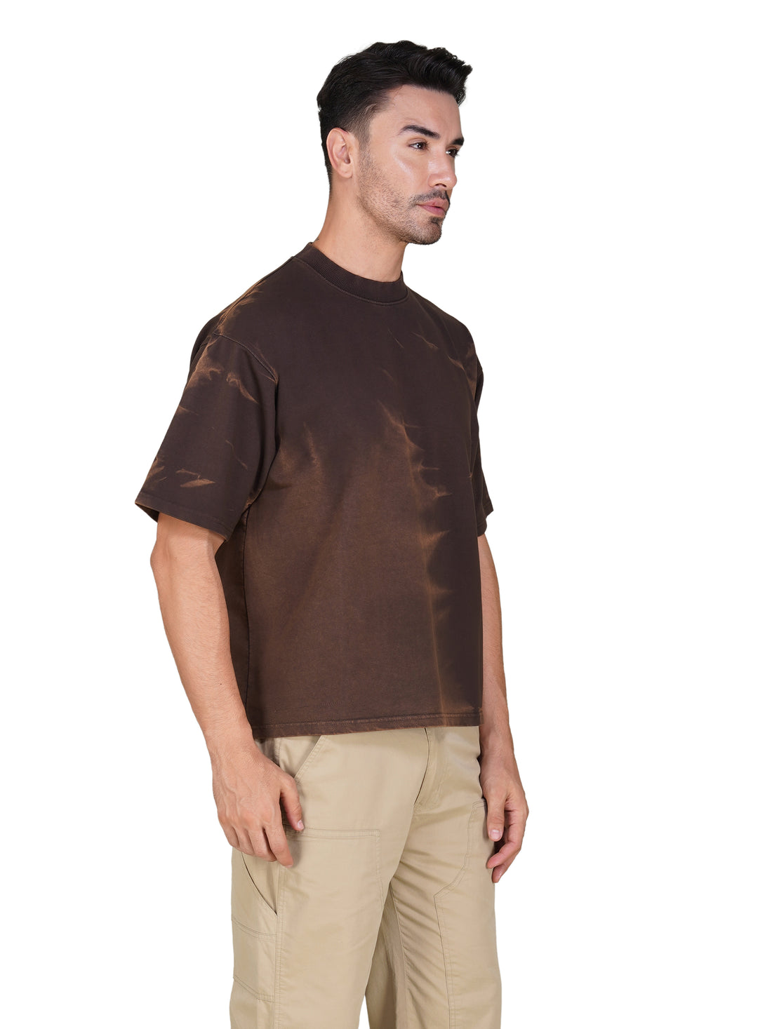 Oversized Tie-Dye Cotton T-Shirt – Desert Series