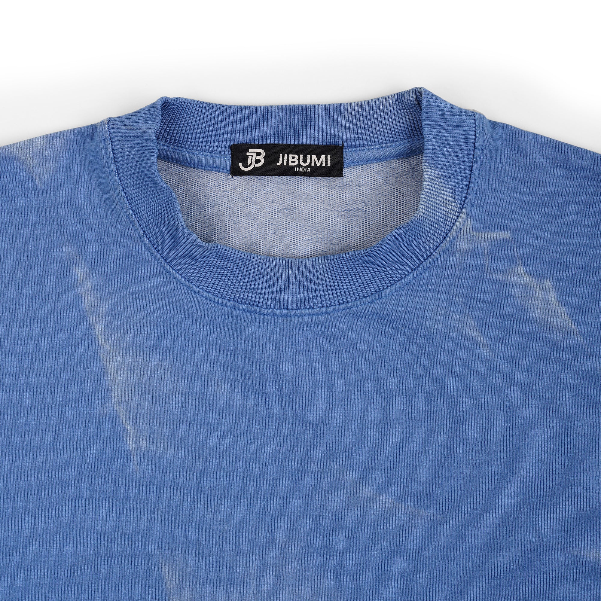 Sky Blue Oversized Tie-Dye T-Shirt