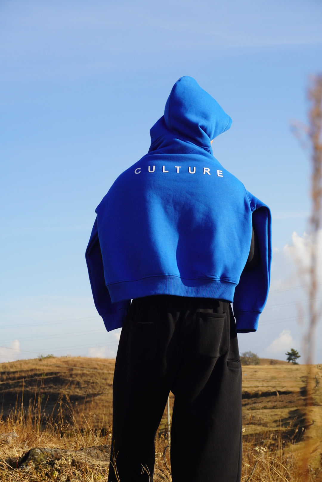 ROYAL VINTAGE JET V2 ROYAL BlUE HOODIE