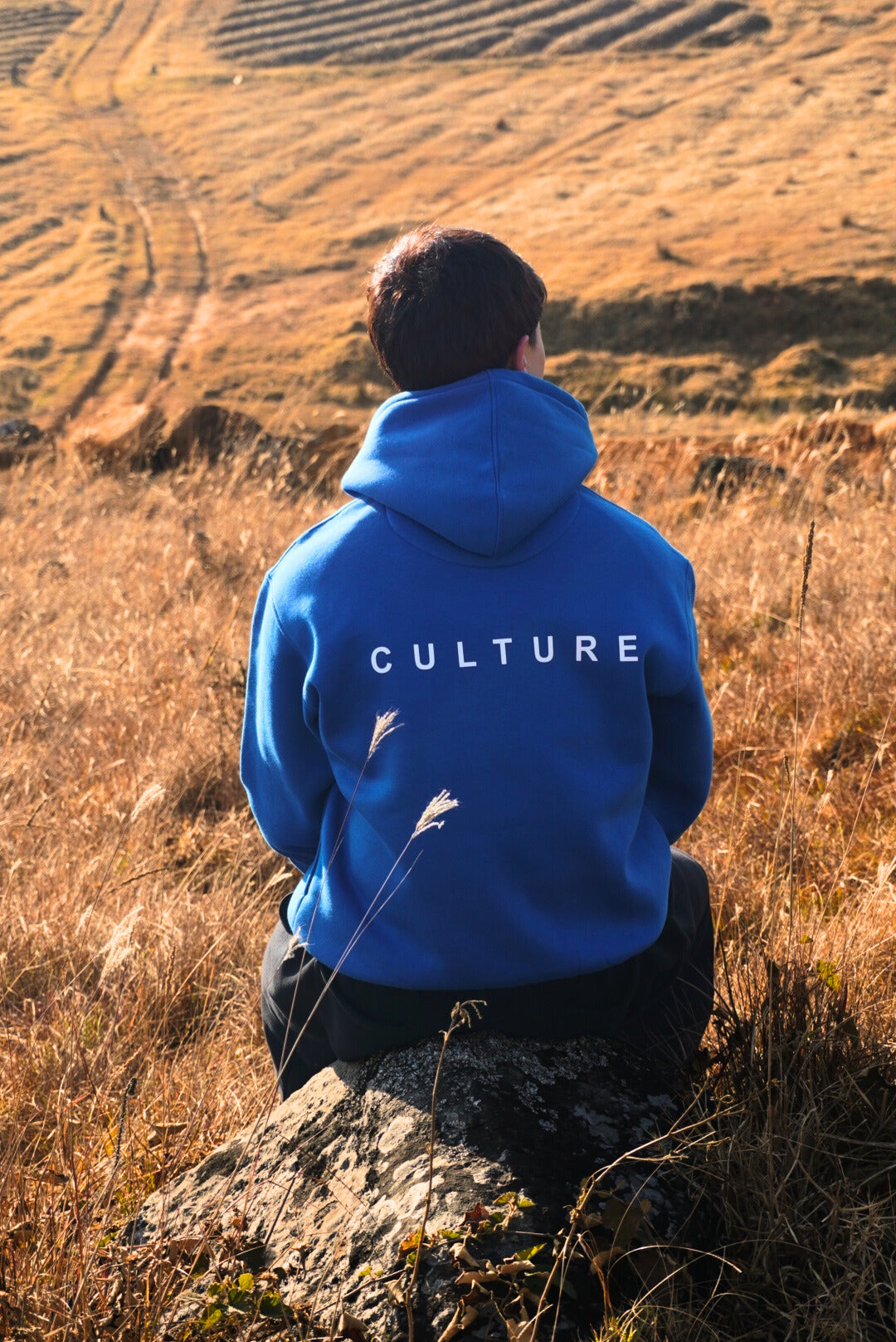 ROYAL VINTAGE JET V2 ROYAL BlUE HOODIE