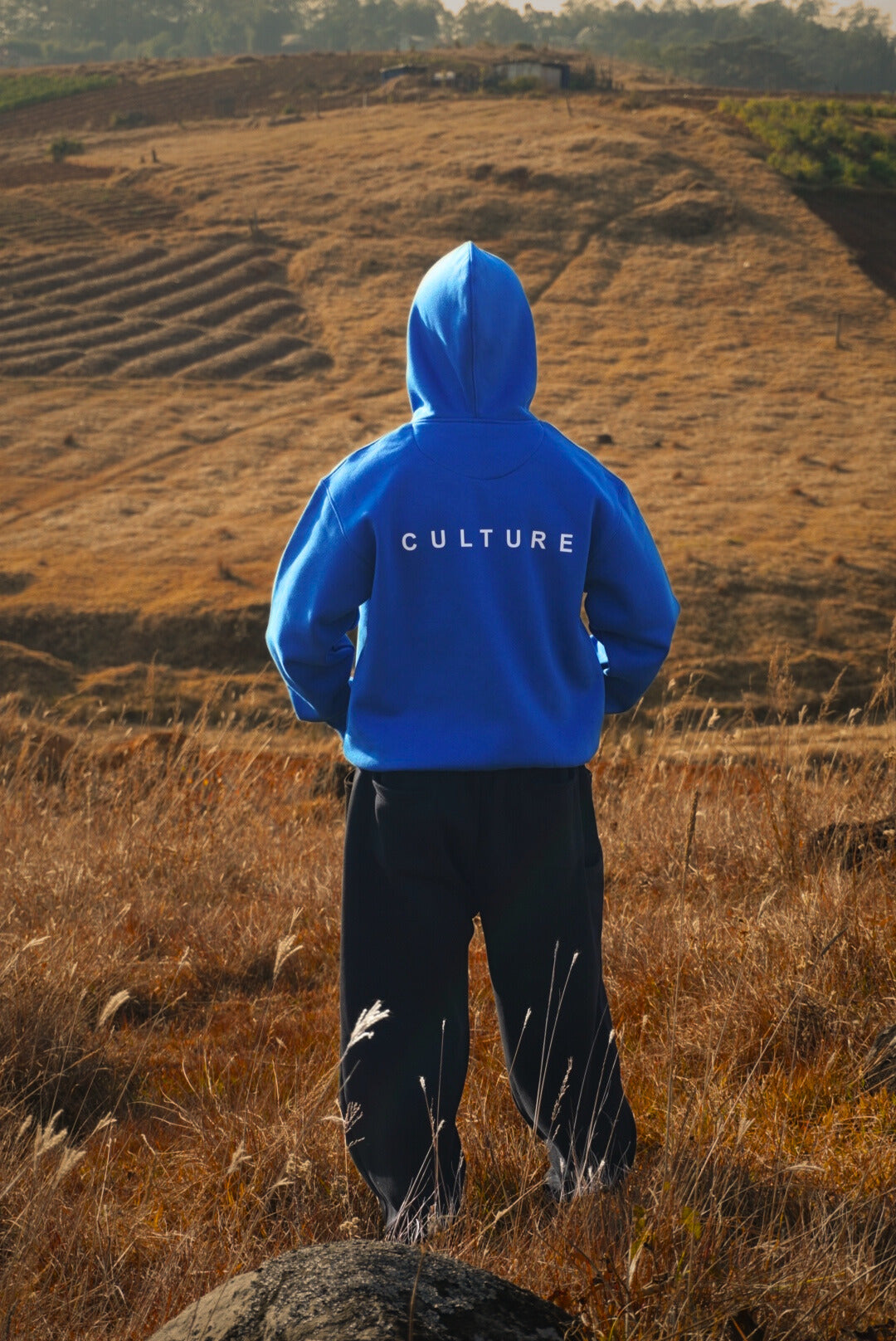 ROYAL VINTAGE JET V2 ROYAL BlUE HOODIE