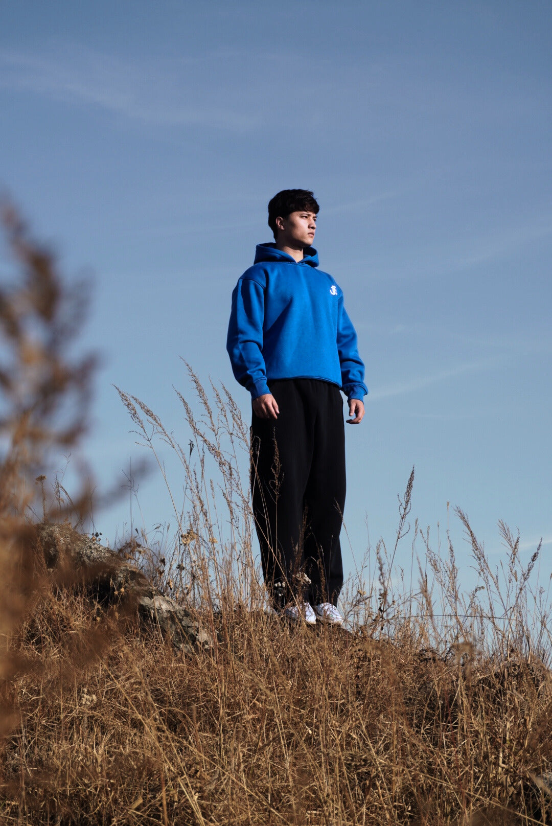 ROYAL VINTAGE JET V2 ROYAL BlUE HOODIE