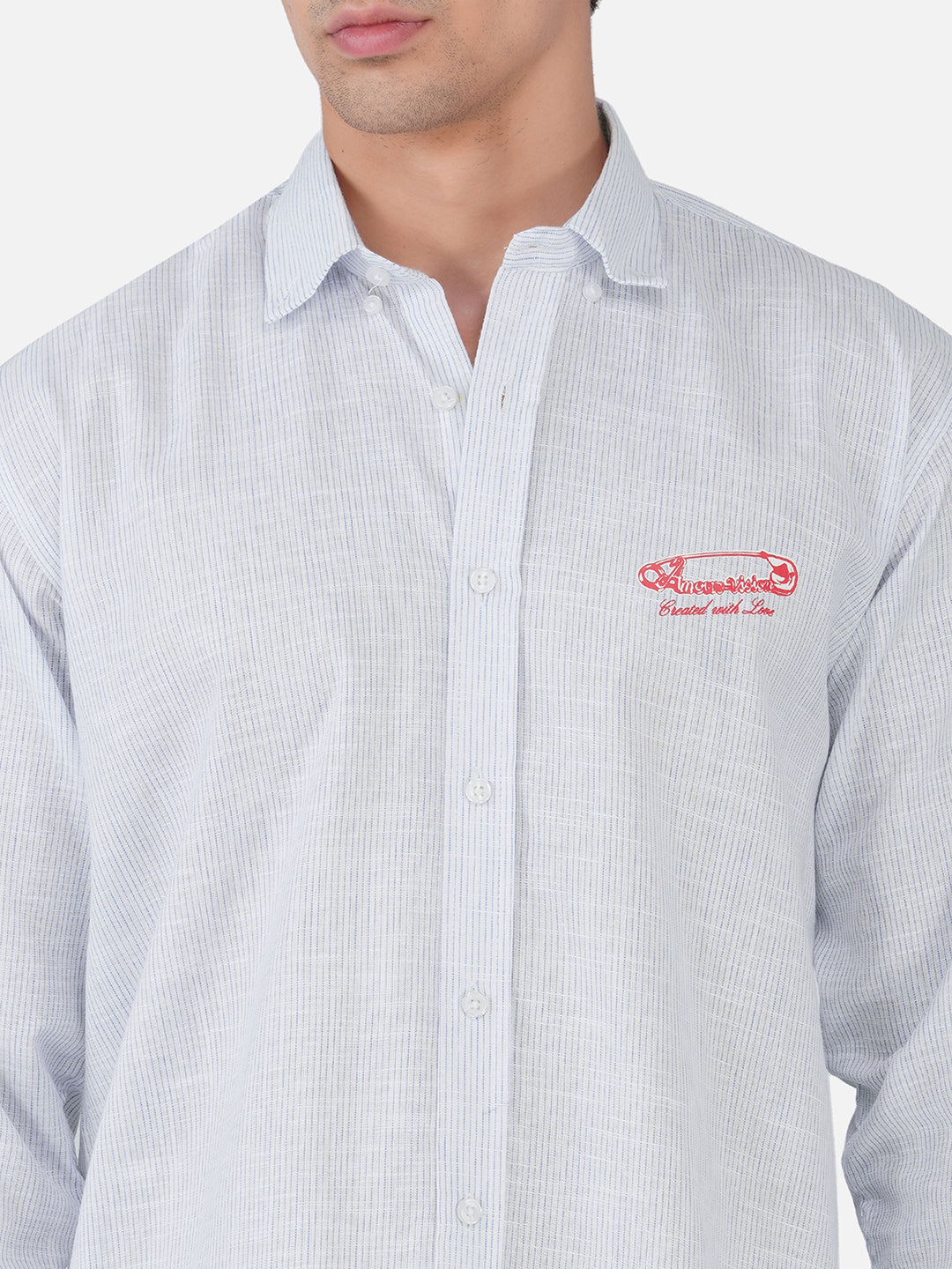 Men's Premium Textured Linen Blend Casual Shirt ( Pack Of 2 )