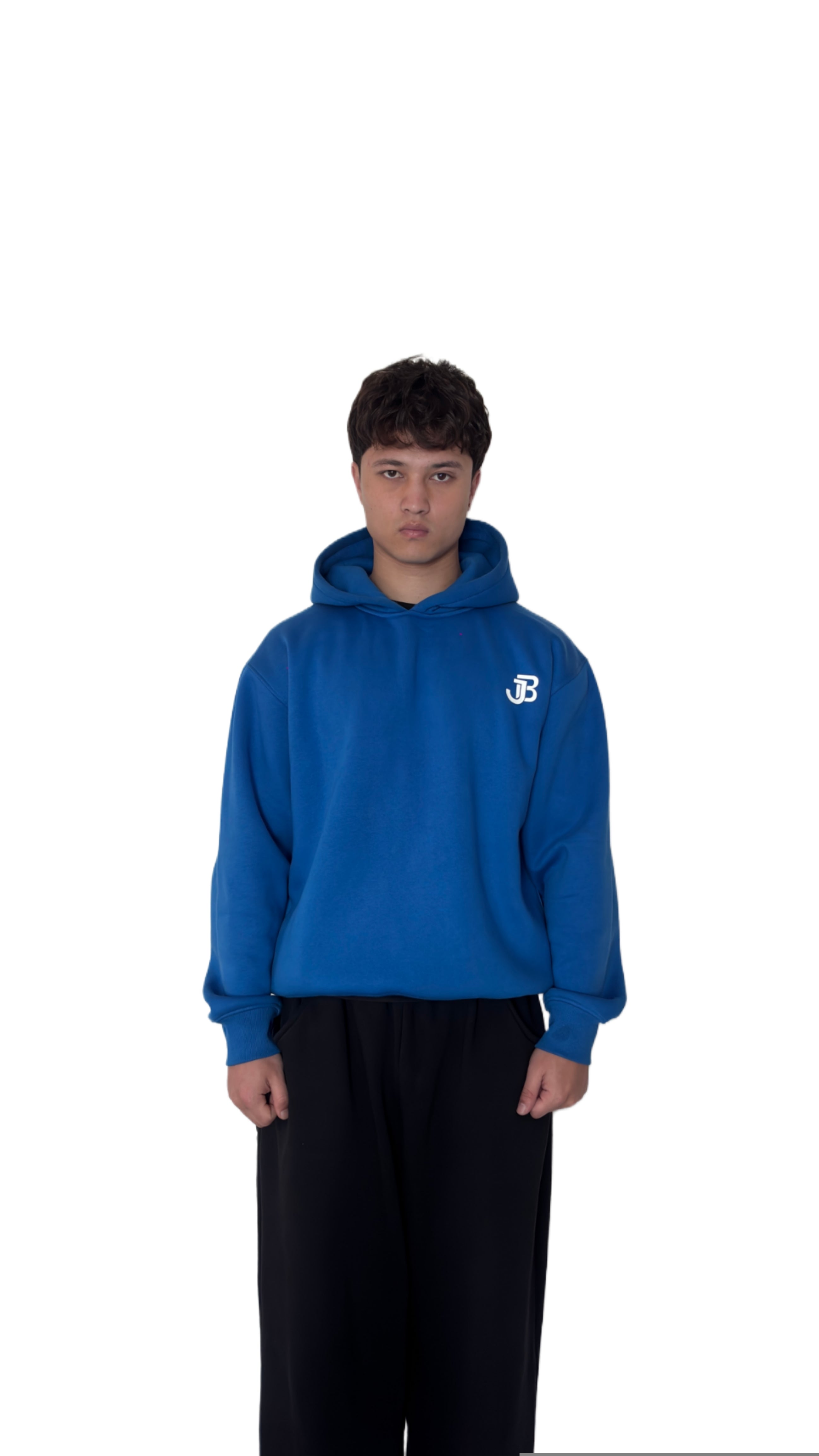 UNISEX ROYAL VINTAGE JET V2 ROYAL BlUE HOODIE