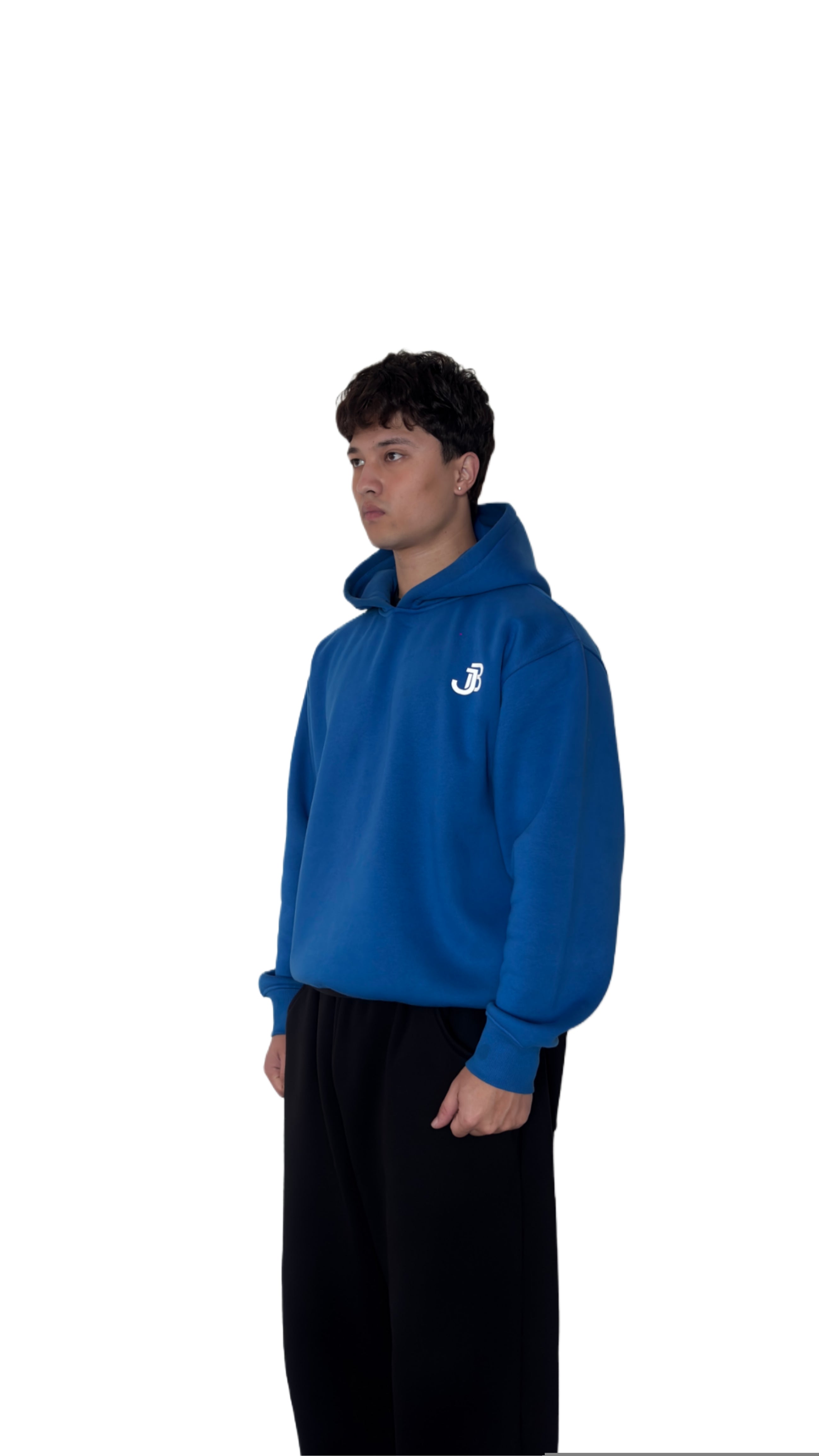 UNISEX ROYAL VINTAGE JET V2 ROYAL BlUE HOODIE